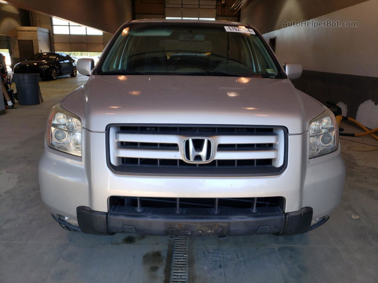 2007 Honda Pilot Exl Silver vin: 5FNYF28527B036412