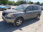 2007 Honda Pilot Exl Gray vin: 5FNYF28537B028528