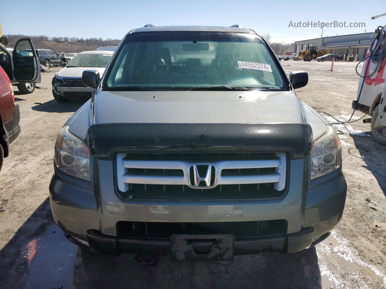 2007 Honda Pilot Exl Silver vin: 5FNYF28547B039800