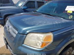 2007 Honda Pilot Ex-l Blue vin: 5FNYF28567B027597