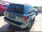 2007 Honda Pilot Ex-l Blue vin: 5FNYF28567B027597