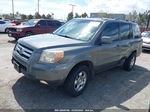 2007 Honda Pilot Ex-l Gray vin: 5FNYF28567B034792