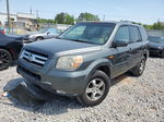 2007 Honda Pilot Exl Gray vin: 5FNYF28587B026175