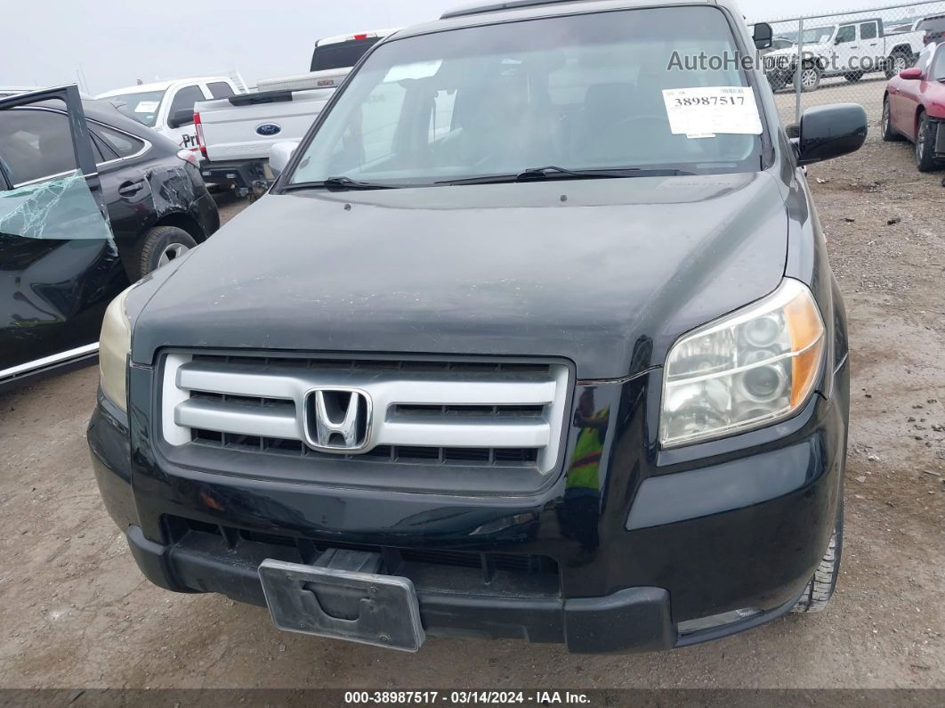 2007 Honda Pilot Ex-l Black vin: 5FNYF285X7B033175