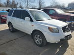 2007 Honda Pilot Exl Белый vin: 5FNYF28637B010202