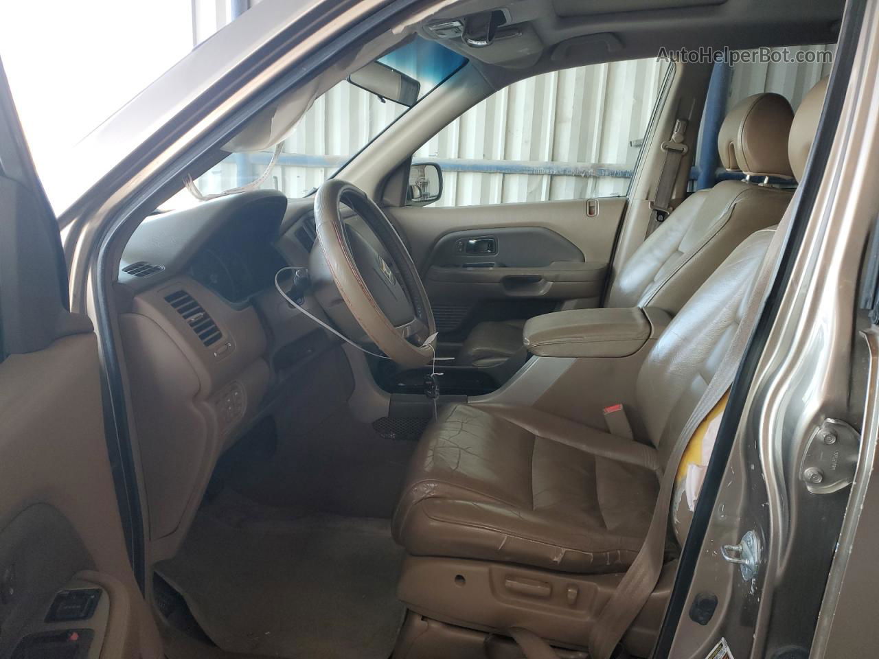 2007 Honda Pilot Exl Золотой vin: 5FNYF28647B000472