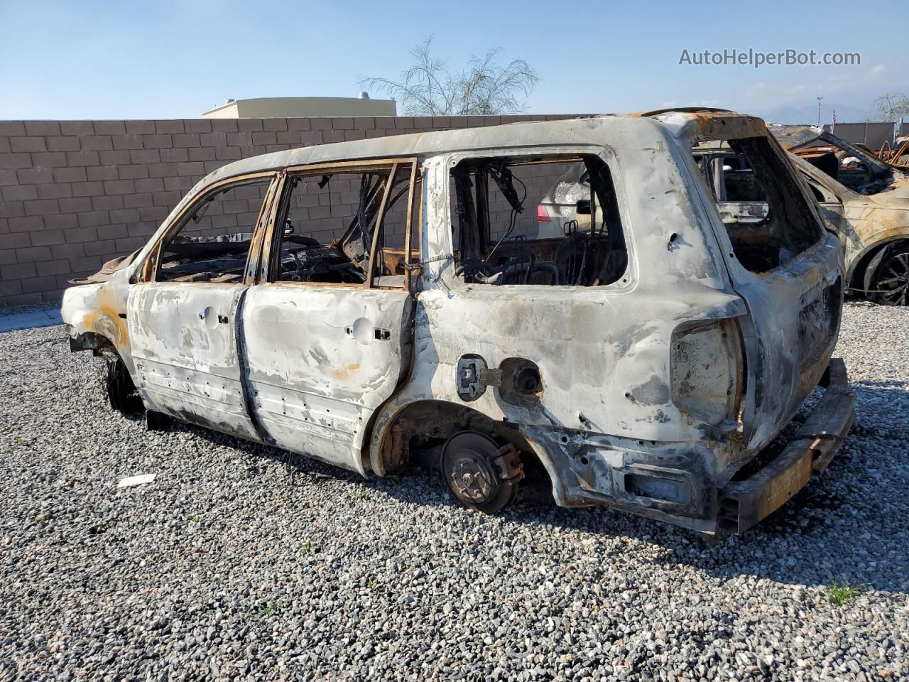 2007 Honda Pilot Exl Burn vin: 5FNYF28647B006563