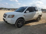 2007 Honda Pilot Exl White vin: 5FNYF28647B011259