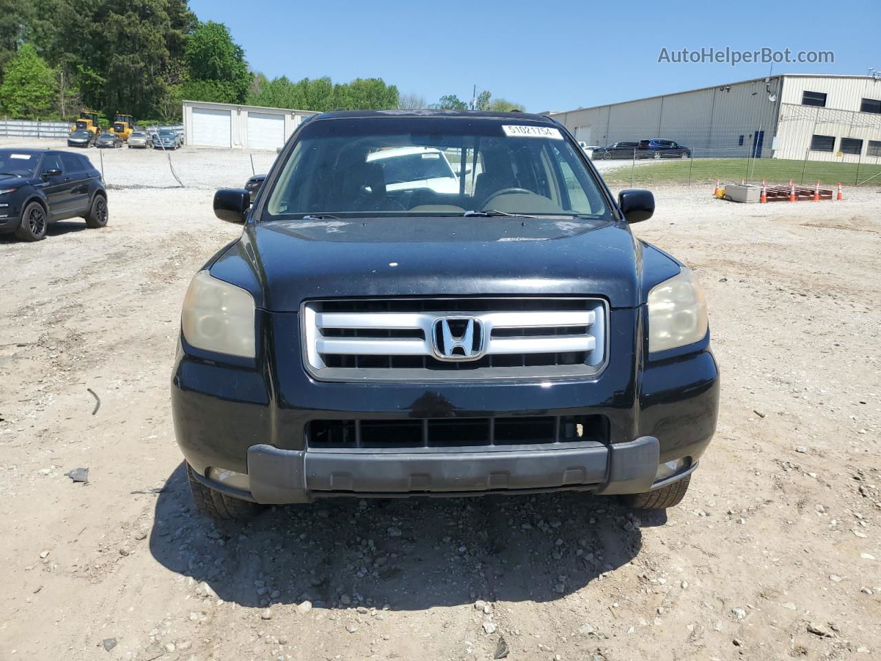 2007 Honda Pilot Exl Black vin: 5FNYF28647B023217