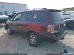 2007 Honda Pilot Ex-l Бордовый vin: 5FNYF28667B025762