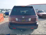 2007 Honda Pilot Ex-l Burgundy vin: 5FNYF28667B025762