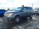 2007 Honda Pilot Ex-l Gray vin: 5FNYF28677B016892