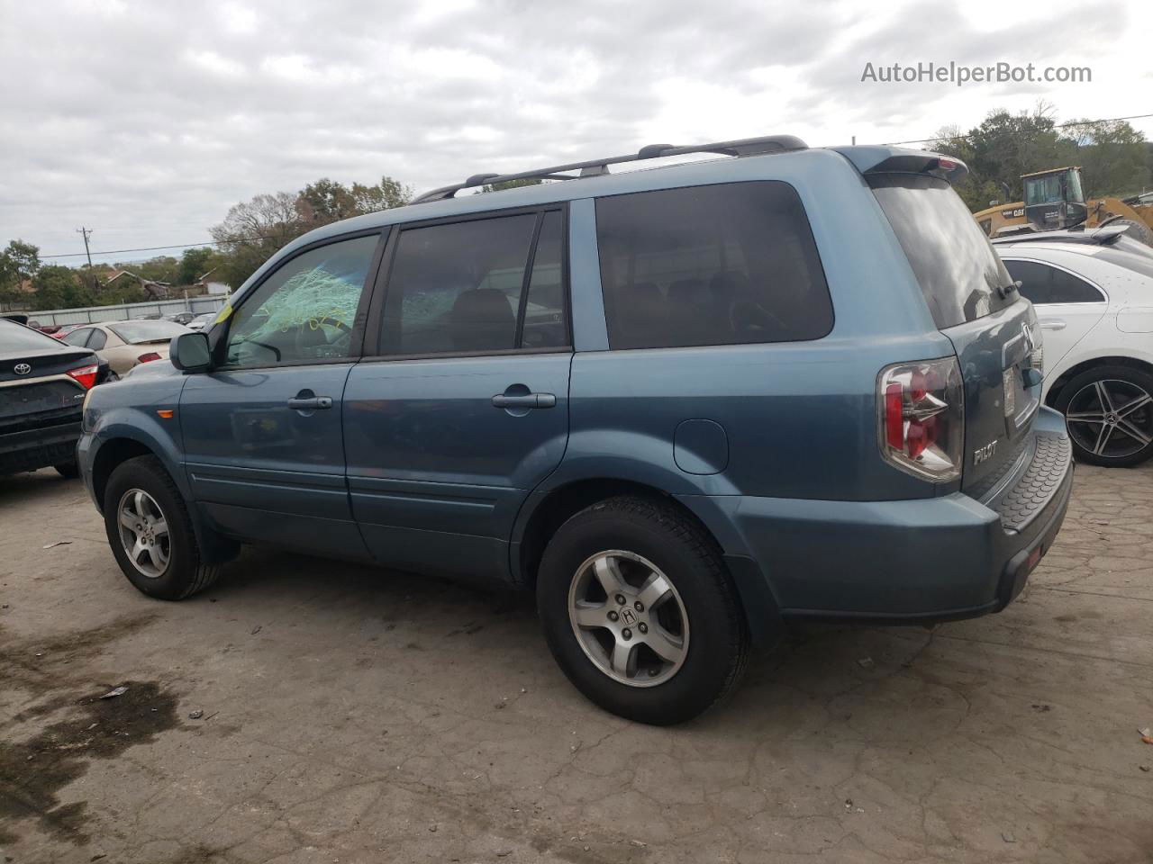 2007 Honda Pilot Exl Gray vin: 5FNYF28727B009616