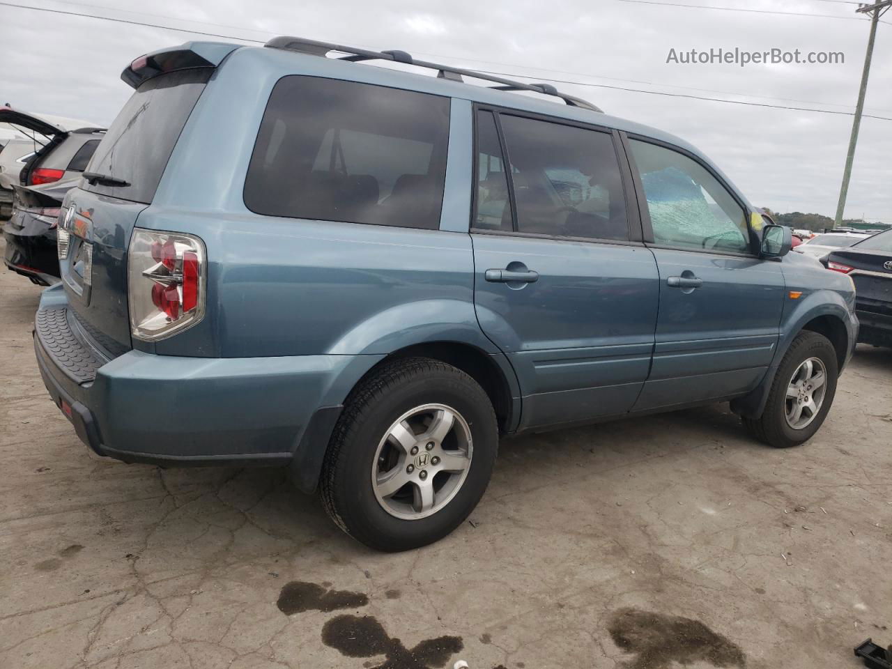 2007 Honda Pilot Exl Gray vin: 5FNYF28727B009616