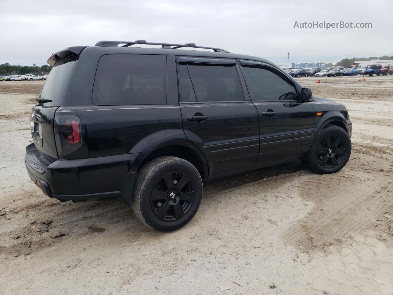 2007 Honda Pilot Exl Черный vin: 5FNYF28727B035567