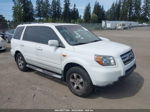 2007 Honda Pilot Ex-l White vin: 5FNYF28737B022956