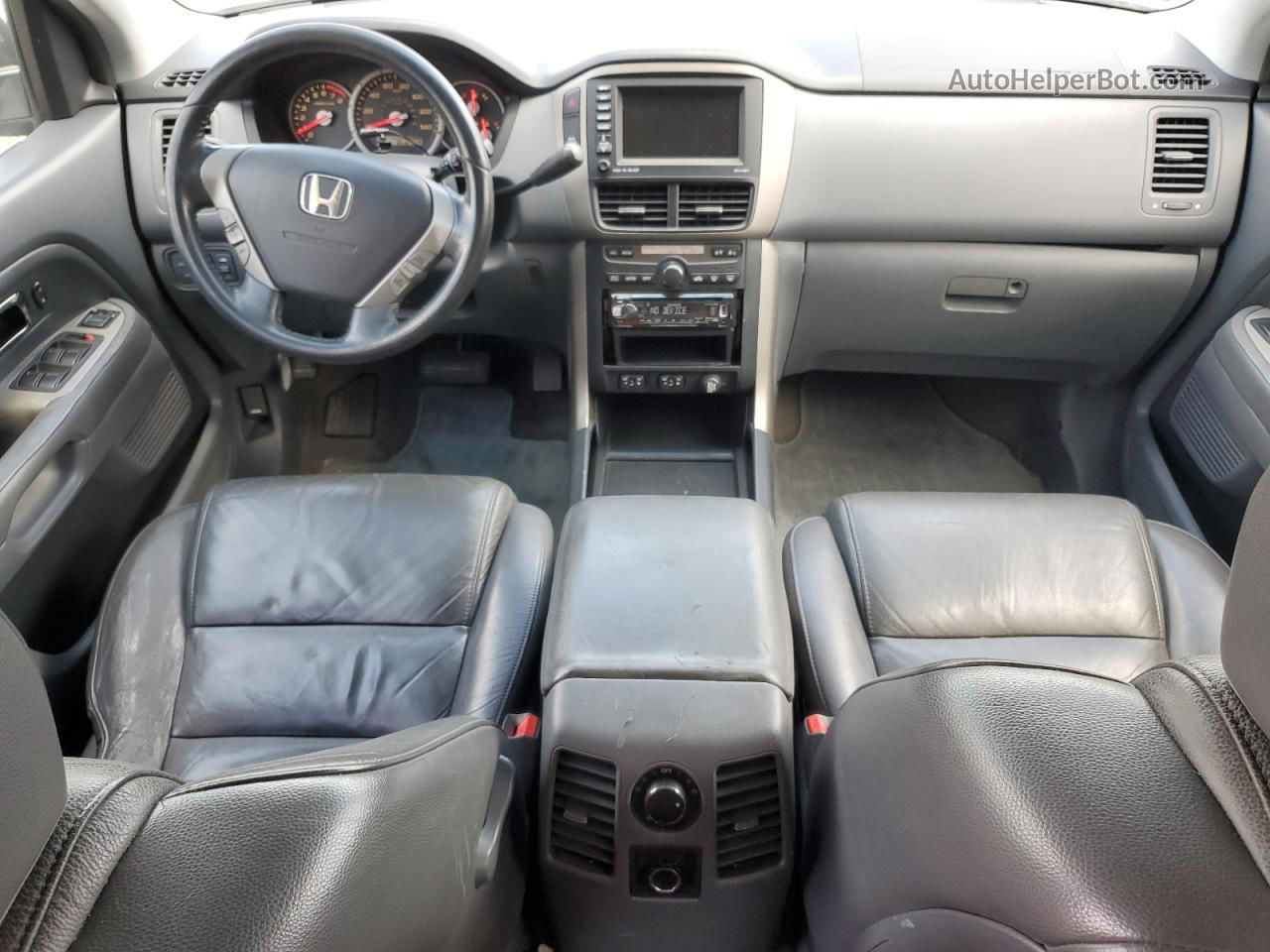 2007 Honda Pilot Exl Charcoal vin: 5FNYF28767B032039