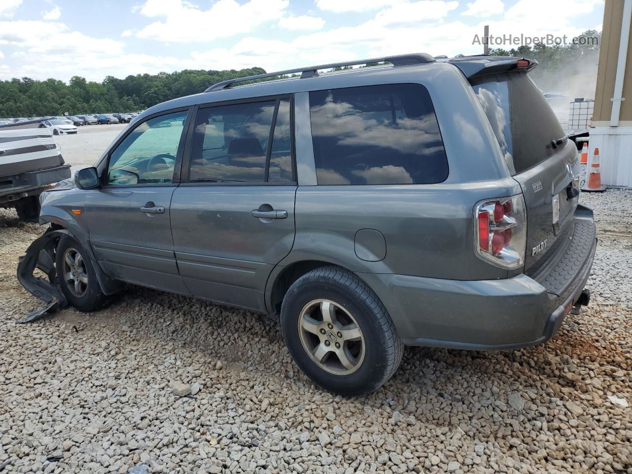 2007 Honda Pilot Exl Charcoal vin: 5FNYF28767B032039