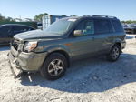 2007 Honda Pilot Exl Green vin: 5FNYF28767B032252