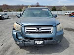 2007 Honda Pilot Exl Blue vin: 5FNYF28787B025609