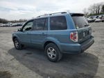 2007 Honda Pilot Exl Blue vin: 5FNYF28787B025609