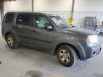 2009 Honda Pilot Lx Gray vin: 5FNYF38229B003778