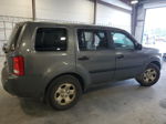 2009 Honda Pilot Lx Gray vin: 5FNYF38229B003778