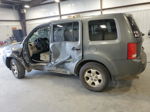 2009 Honda Pilot Lx Gray vin: 5FNYF38229B003778