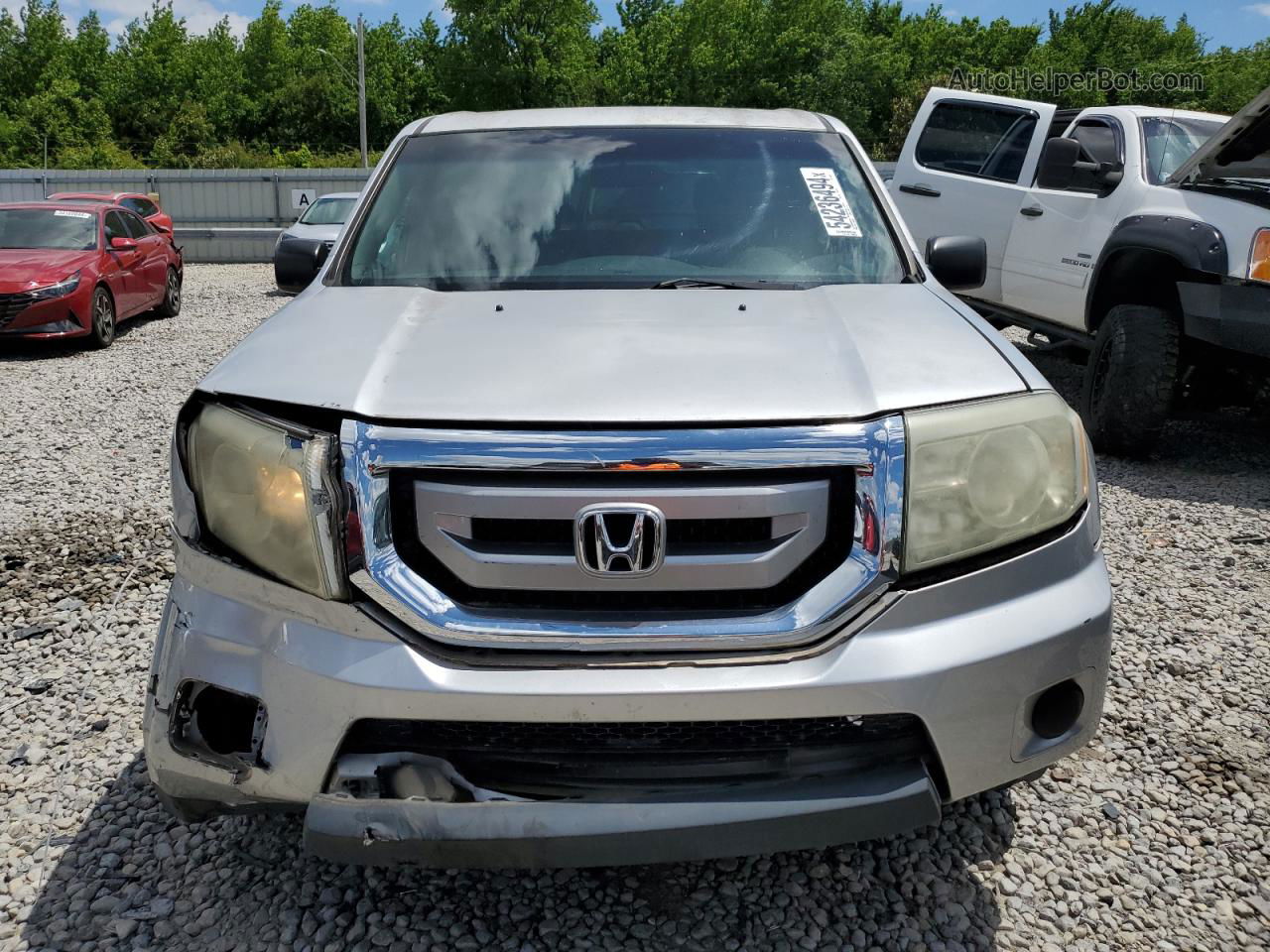 2009 Honda Pilot Lx Silver vin: 5FNYF38239B020024