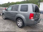 2009 Honda Pilot Lx Gray vin: 5FNYF38259B009087