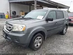 2009 Honda Pilot Lx Gray vin: 5FNYF38259B009087