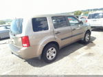 2009 Honda Pilot Lx Gold vin: 5FNYF38259B025936