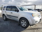 2009 Honda Pilot Lx Silver vin: 5FNYF38269B007140