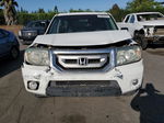 2009 Honda Pilot Lx White vin: 5FNYF38279B004621