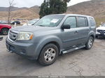 2009 Honda Pilot Lx Gray vin: 5FNYF382X9B009893