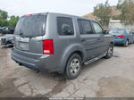 2009 Honda Pilot Lx Gray vin: 5FNYF382X9B009893