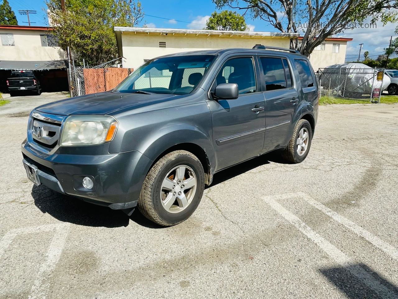 2009 Honda Pilot Ex Charcoal vin: 5FNYF38429B020551