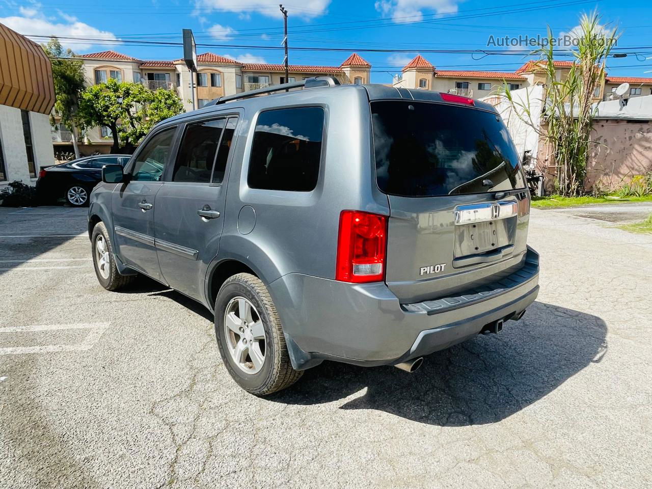 2009 Honda Pilot Ex Charcoal vin: 5FNYF38429B020551