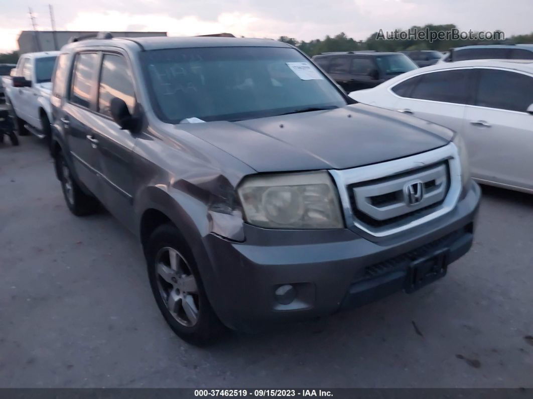 2009 Honda Pilot Ex Gray vin: 5FNYF38429B021733