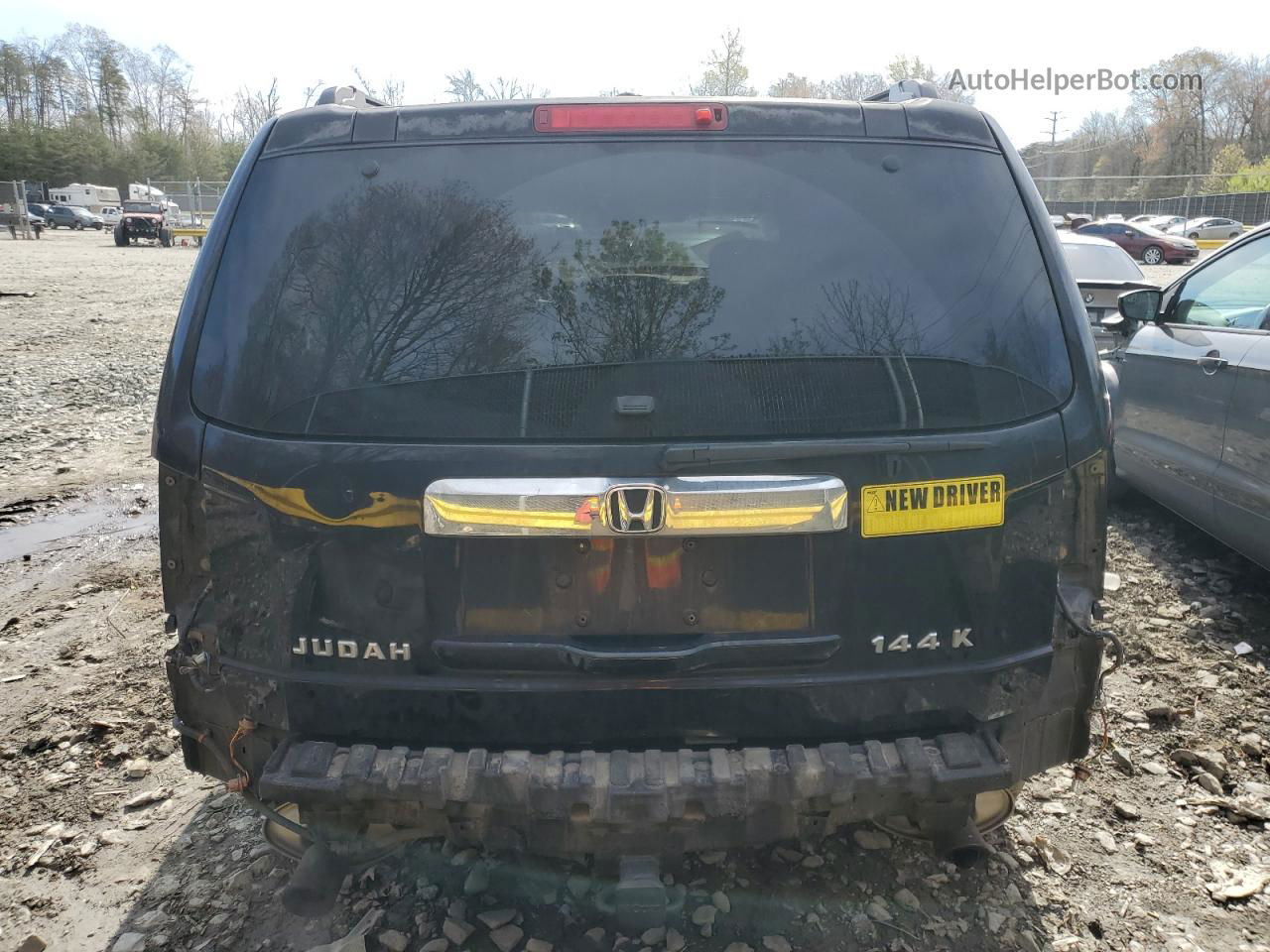 2009 Honda Pilot Ex Black vin: 5FNYF38459B001198