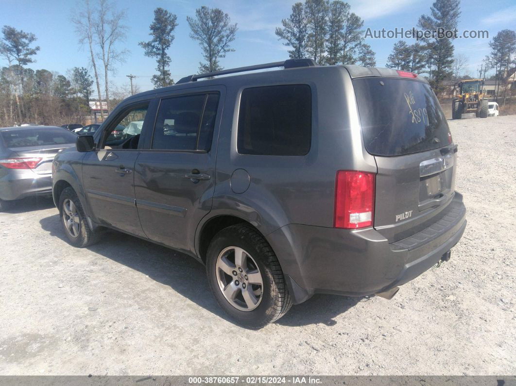 2009 Honda Pilot Ex Gray vin: 5FNYF38469B005972