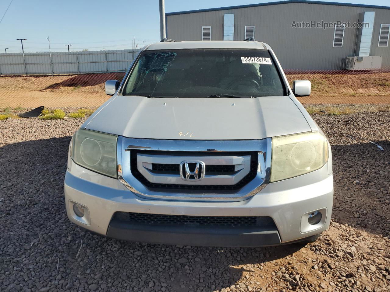 2009 Honda Pilot Ex Silver vin: 5FNYF38489B003088