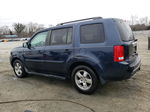 2009 Honda Pilot Ex Blue vin: 5FNYF384X9B001813