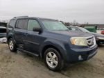 2009 Honda Pilot Ex Blue vin: 5FNYF384X9B001813