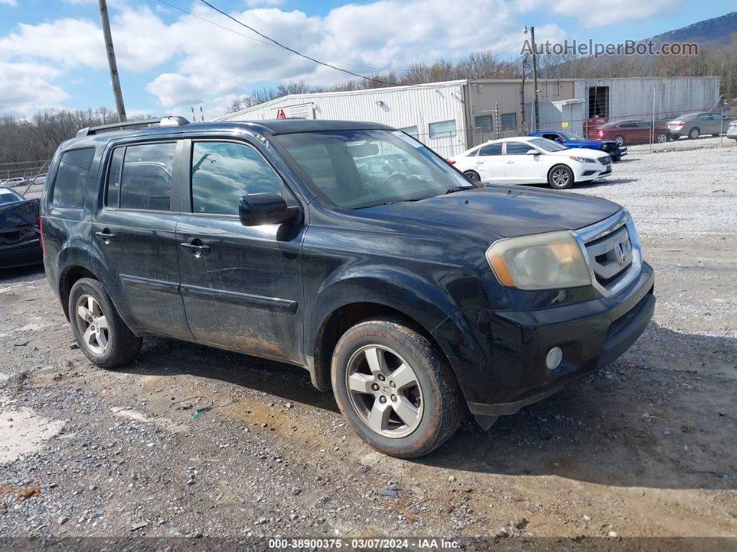 2009 Honda Pilot Ex-l Black vin: 5FNYF38509B014028