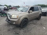 2009 Honda Pilot Exl Beige vin: 5FNYF38519B016614