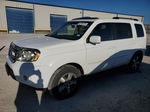 2009 Honda Pilot Exl White vin: 5FNYF38529B018274