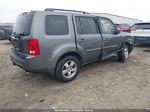 2009 Honda Pilot Ex-l Gray vin: 5FNYF38539B001743