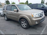 2009 Honda Pilot Ex-l Gold vin: 5FNYF38539B012502