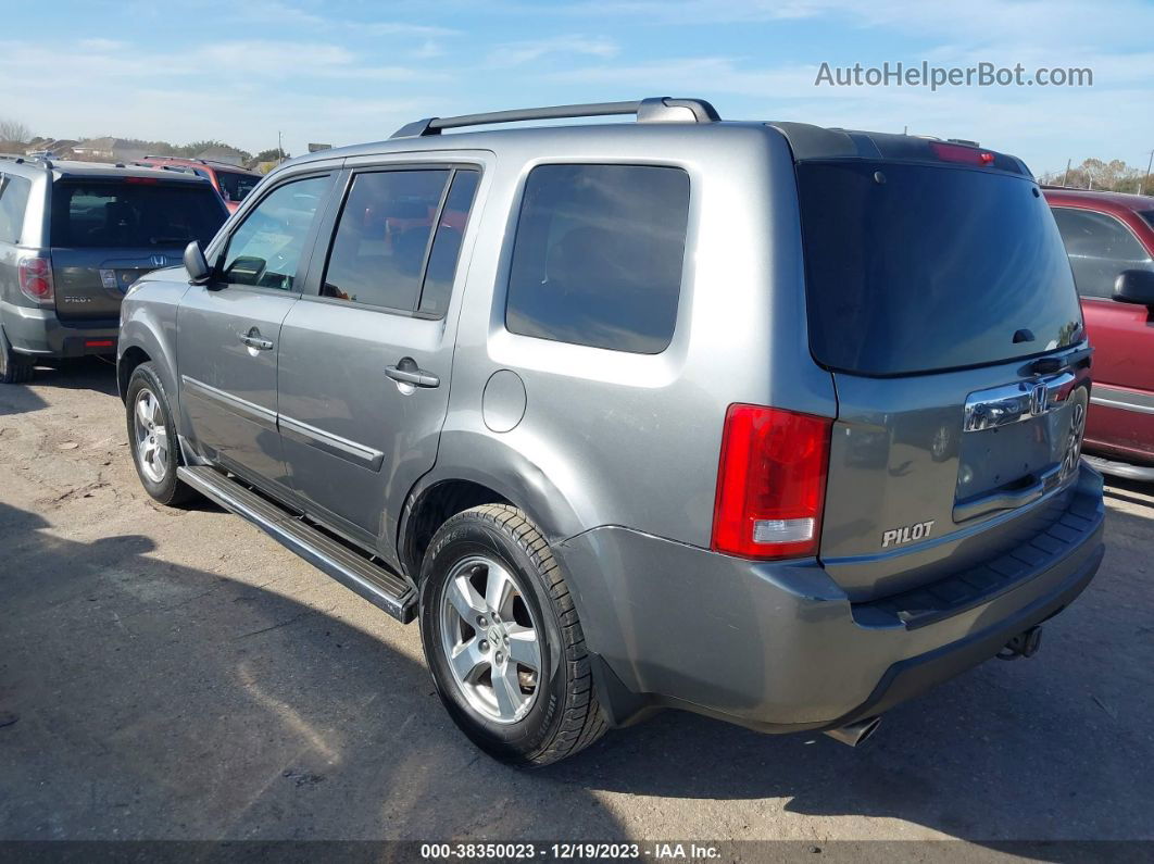 2009 Honda Pilot Ex-l Gray vin: 5FNYF38549B002609